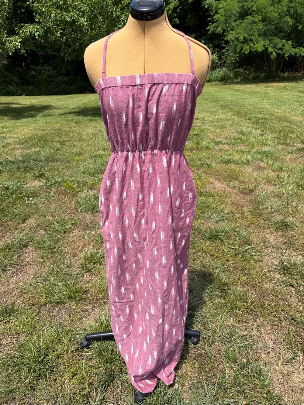 KAVU maxi dress. Pockets. Size large. Boho.